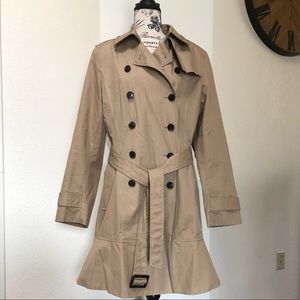 BANANA REPUBLIC TRENCH COAT/NWOT Size Large